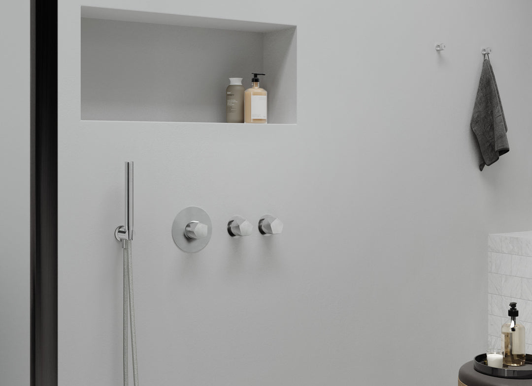 MGS Bagno Penta Stainless Steel Volume Control Trim