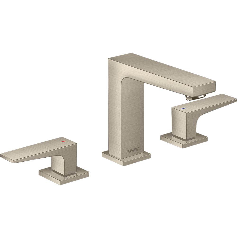 Hansgrohe Metropol Widespread Faucet 110 with Lever Handles and Pop-Up Drain 0.5 GPM
