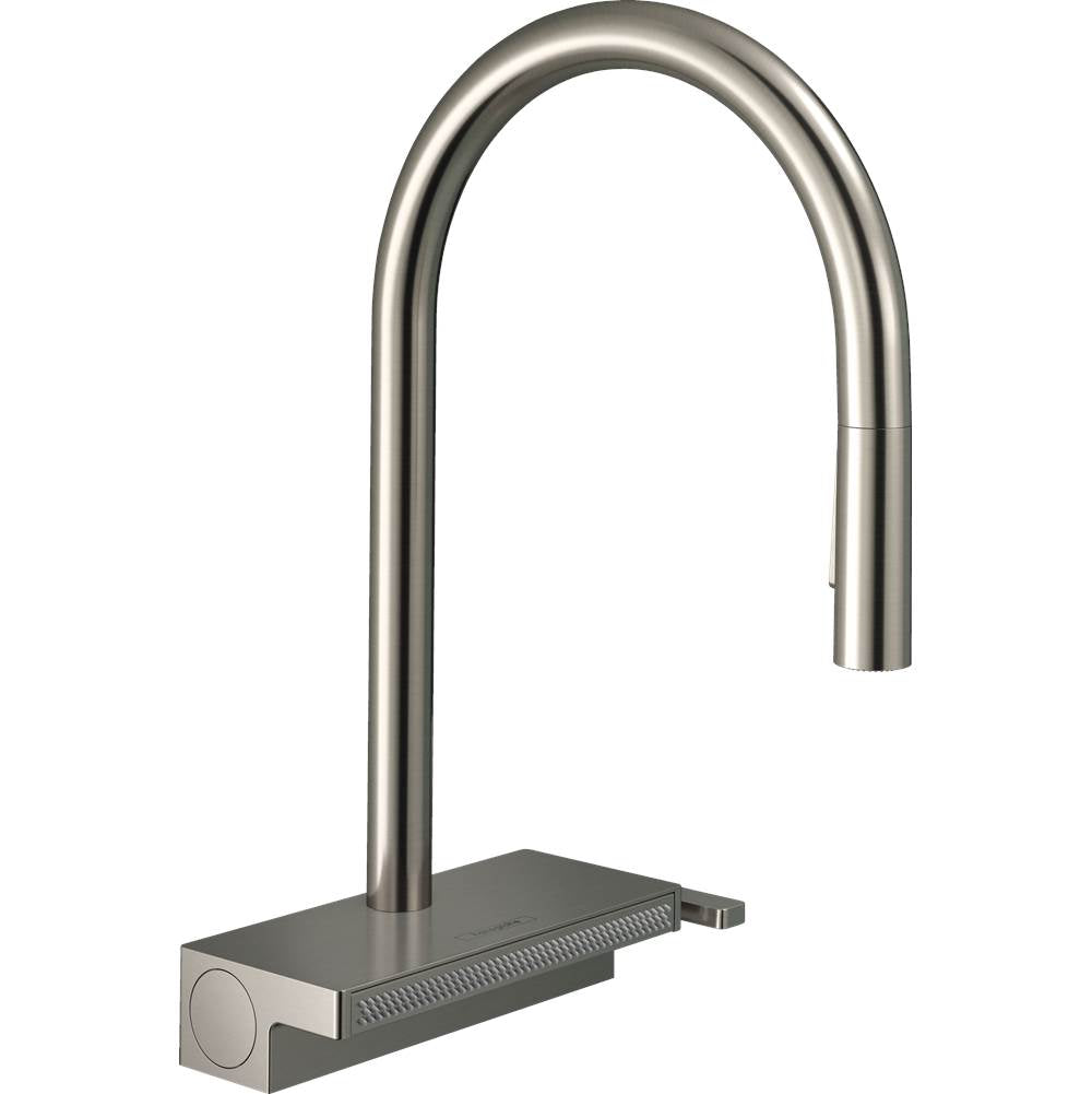 Hansgrohe Aquno Select HighArc Kitchen Faucet 3-Spray Pull-Down 1.75 GPM