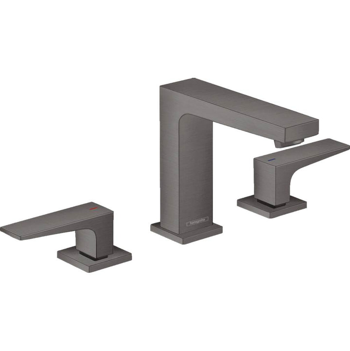 Hansgrohe Metropol Widespread Faucet 110 with Lever Handles and Pop-Up Drain 1.2 GPM