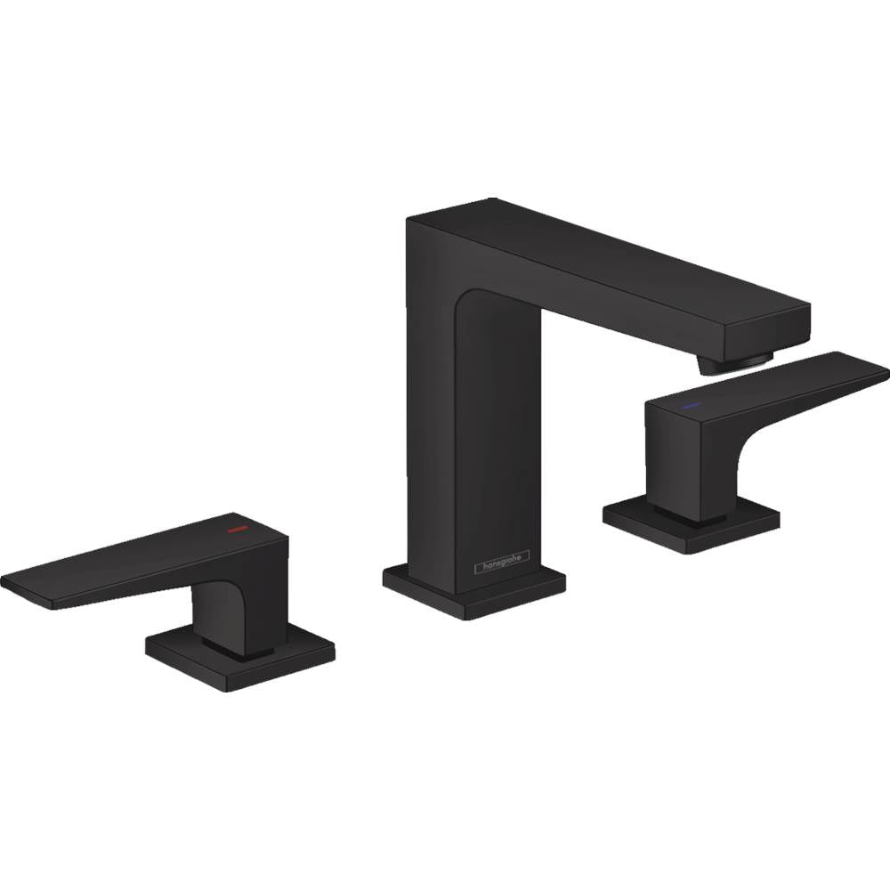 Hansgrohe Metropol Widespread Faucet 110 with Lever Handles and Pop-Up Drain 1.2 GPM