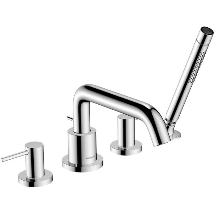 Hansgrohe Tecturis S 4-Hole Roman Tub Set Trim with 1.75 Handshower