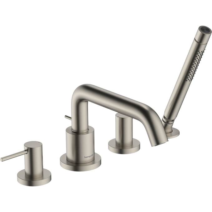 Hansgrohe Tecturis S 4-Hole Roman Tub Set Trim with 1.75 Handshower