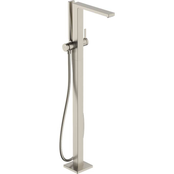Hansgrohe Tecturis E Freestanding Tub Filler with 1.75 GPM Handshower
