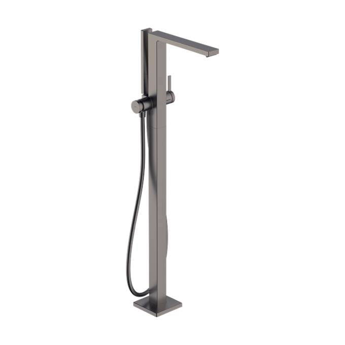 Hansgrohe Tecturis E Freestanding Tub Filler with 1.75 GPM Handshower