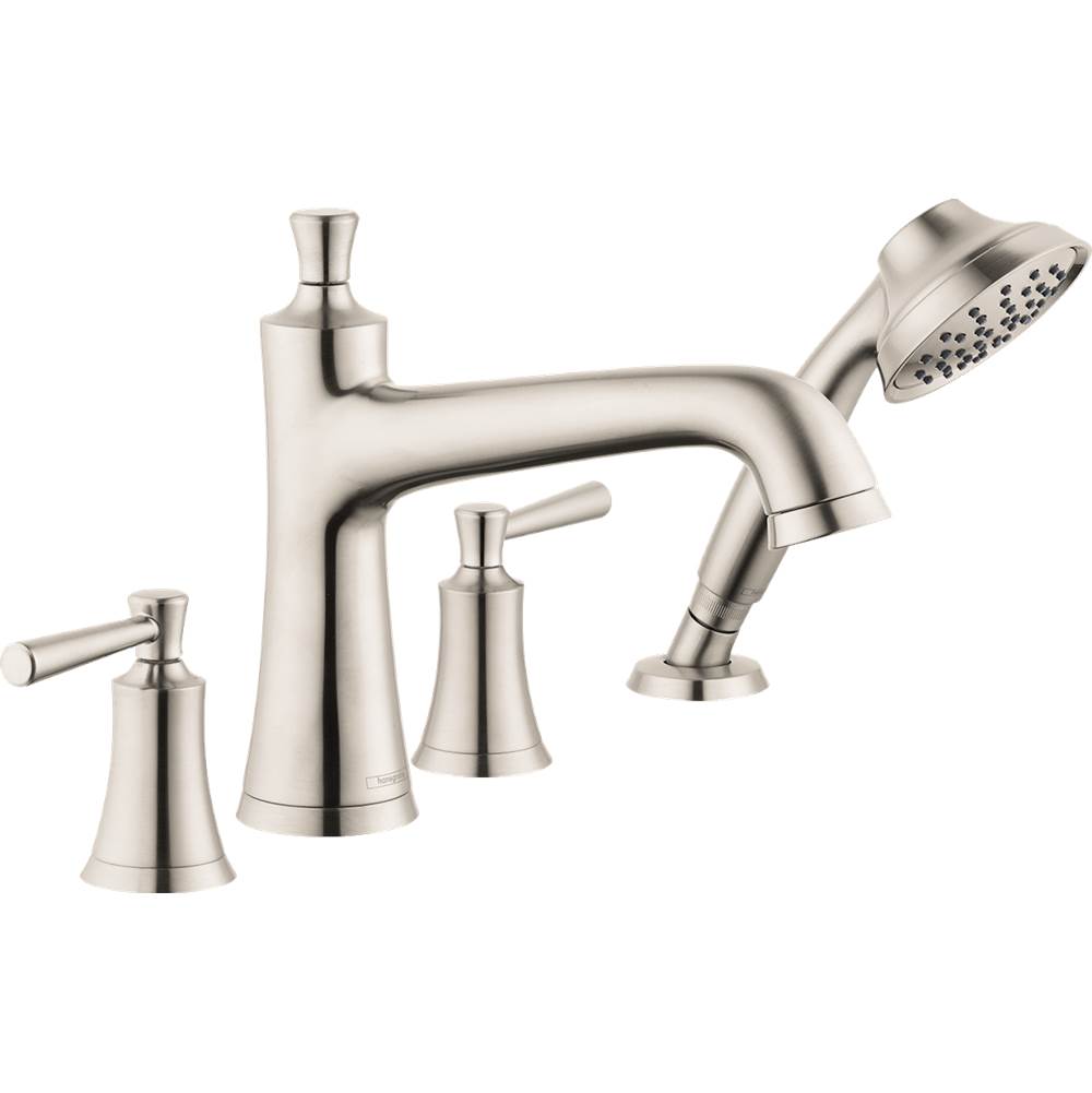Hansgrohe Joleena 4-Hole Roman Tub Set Trim with 1.75 GPM Handshower