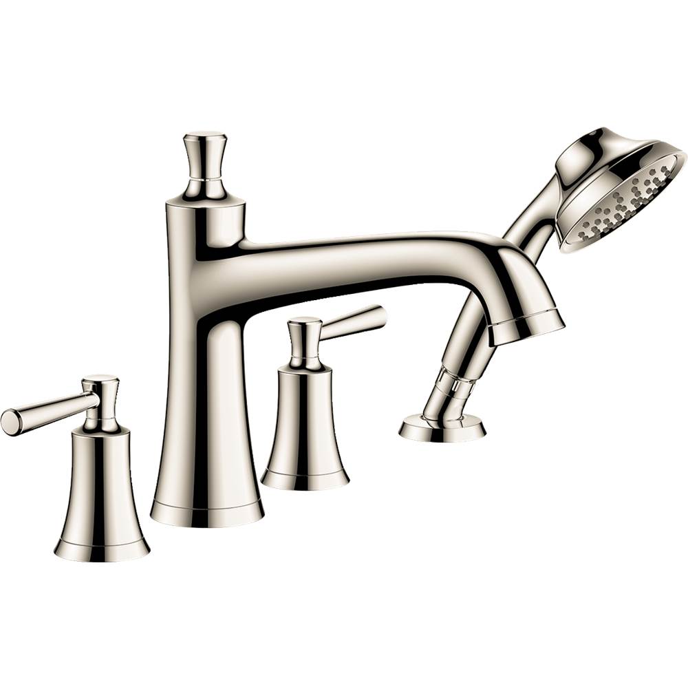 Hansgrohe Joleena 4-Hole Roman Tub Set Trim with 1.75 GPM Handshower
