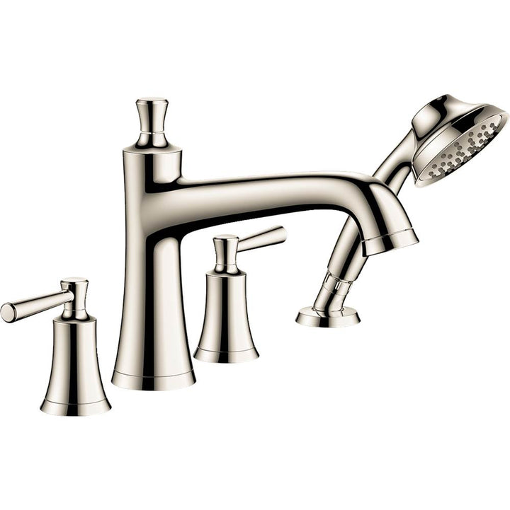 Hansgrohe Joleena 4-Hole Roman Tub Set Trim with 1.75 GPM Handshower