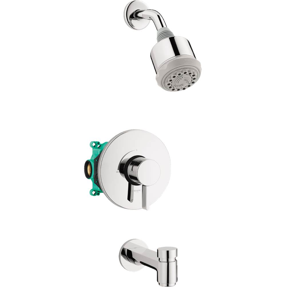 Hansgrohe Clubmaster Pressure Balance Tub/Shower Set with Rough 2.5 GPM
