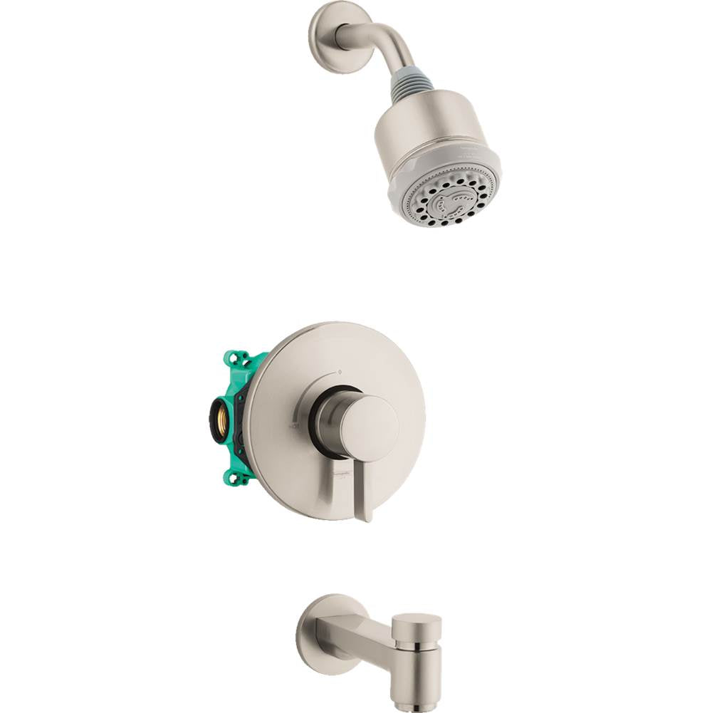Hansgrohe Clubmaster Pressure Balance Tub/Shower Set with Rough 2.5 GPM