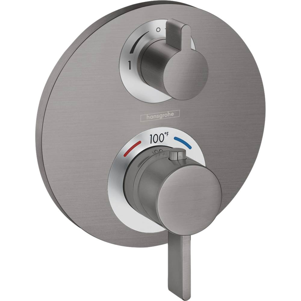 Hansgrohe Ecostat S Thermostatic Trim with Volume Control and Diverter
