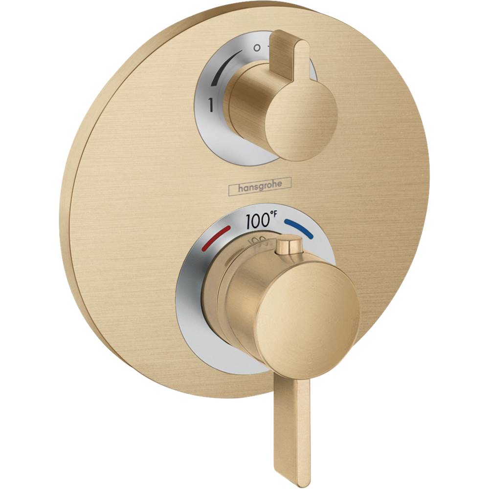 Hansgrohe Ecostat S Thermostatic Trim with Volume Control and Diverter