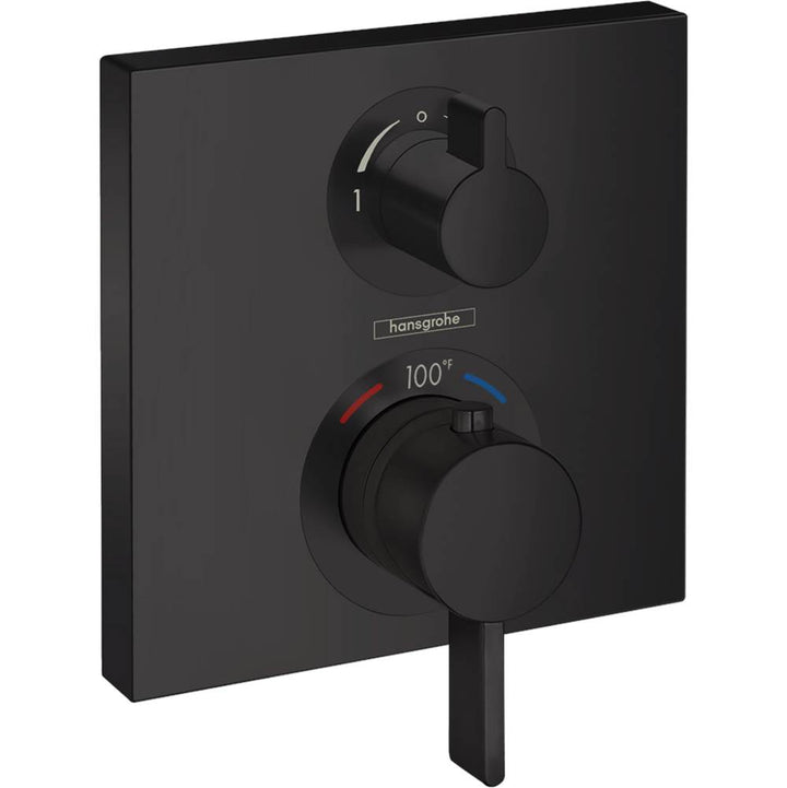 Hansgrohe Ecostat Square Thermostatic Trim with Volume Control and Diverter