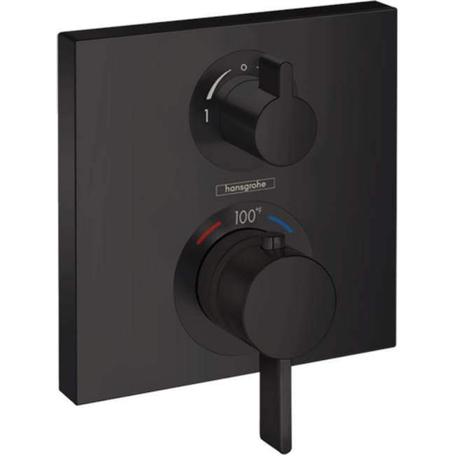 Hansgrohe Ecostat Square Thermostatic Trim with Volume Control