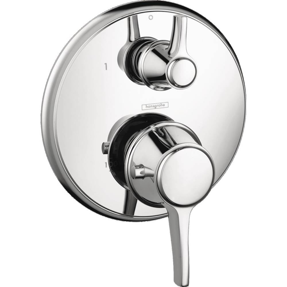 Hansgrohe Ecostat Classic Thermostatic Trim with Volume Control Round