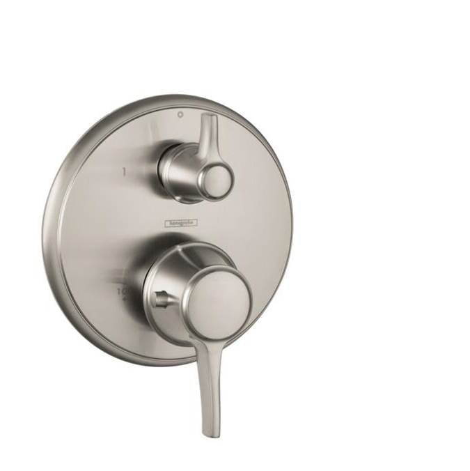 Hansgrohe Ecostat Classic Thermostatic Trim with Volume Control Round