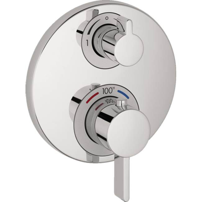 Hansgrohe Ecostat S Thermostatic Trim with Volume Control and Diverter