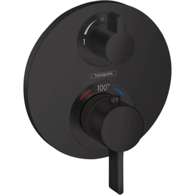 Hansgrohe Ecostat S Thermostatic Trim with Volume Control and Diverter