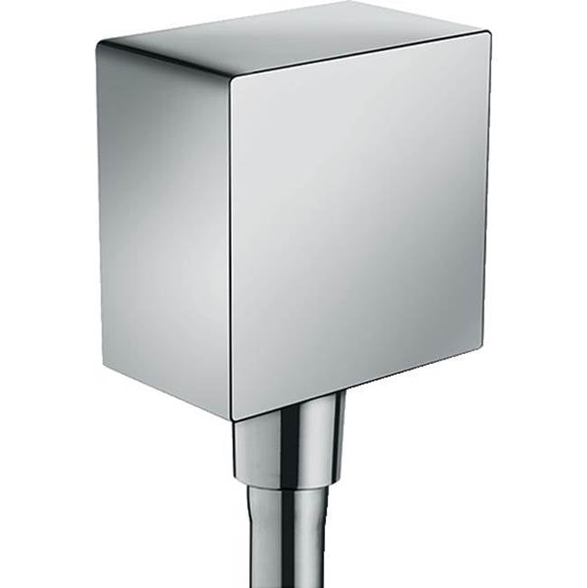 Hansgrohe FixFit Wall Outlet Square with Check Valves