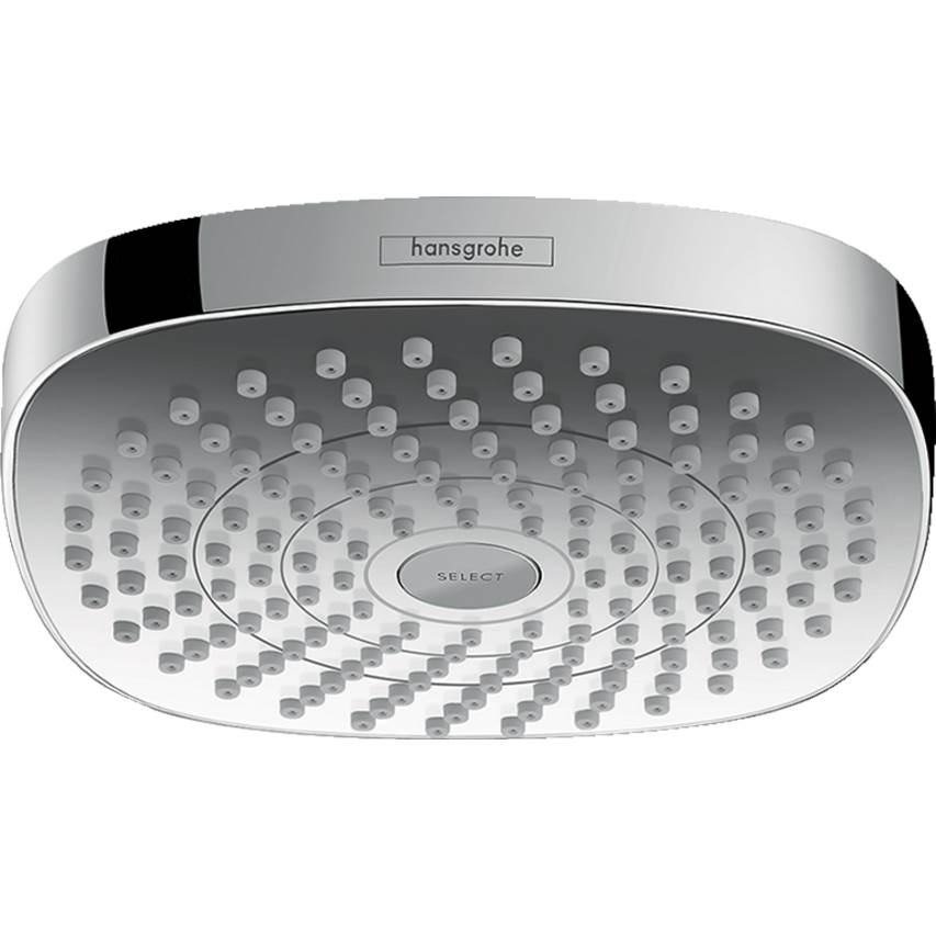 Hansgrohe Croma Select E Showerhead 180 2-Jet 1.5 GPM