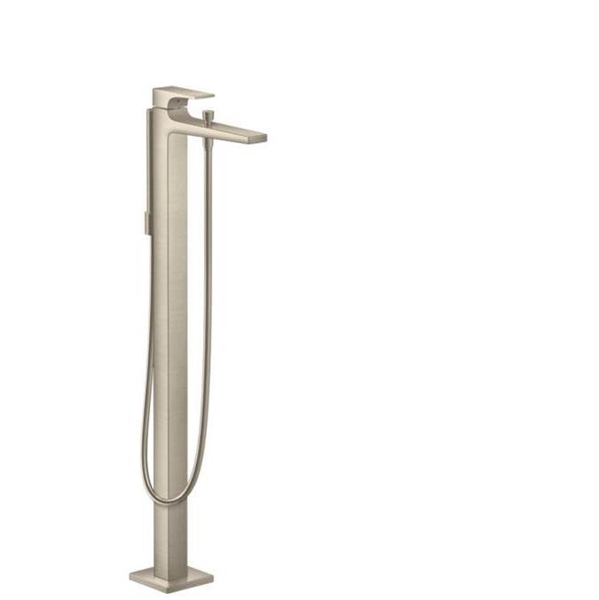 Hansgrohe Metropol Freestanding Tub Filler Trim with Lever Handle and 1.75 GPM Handshower