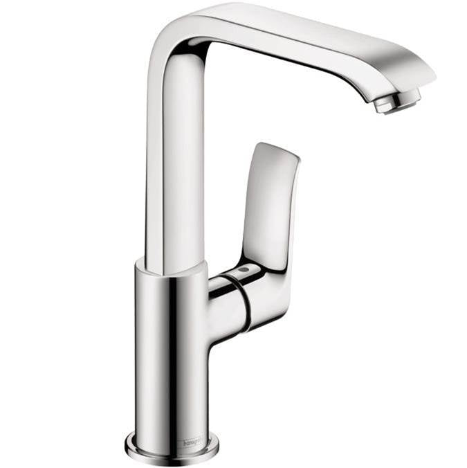 Hansgrohe Metris Single-Hole Faucet 230 with Swivel Spout and Pop-Up Drain 1.2 GPM