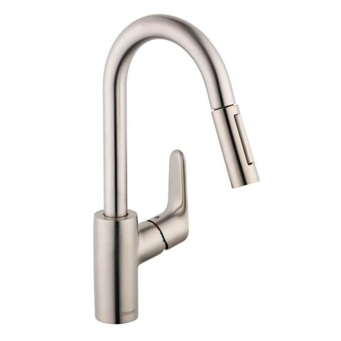 Hansgrohe Focus Prep Kitchen Faucet 2-Spray Pull-Down 1.75 GPM