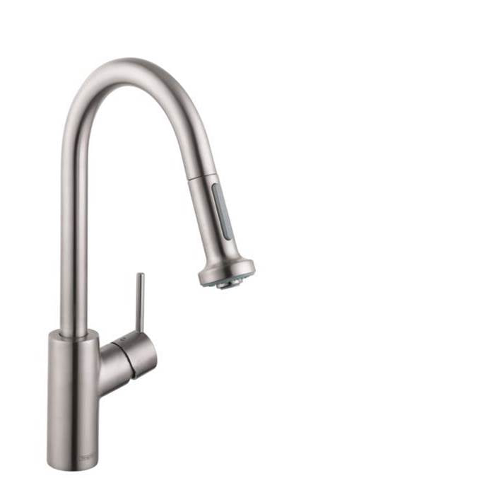 Hansgrohe Talis S2 HighArc Kitchen Faucet 2-Spray Pull-Down 1.75 GPM