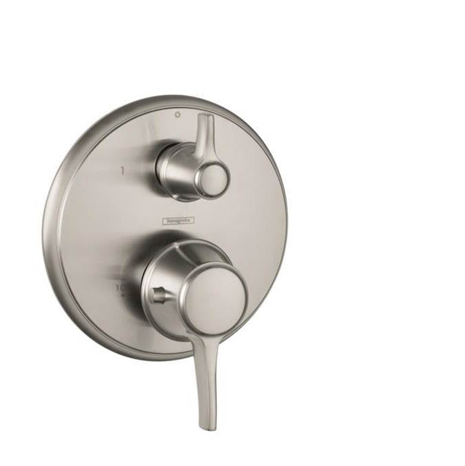 Hansgrohe Ecostat Classic Thermostatic Trim with Volume Control and Diverter Round