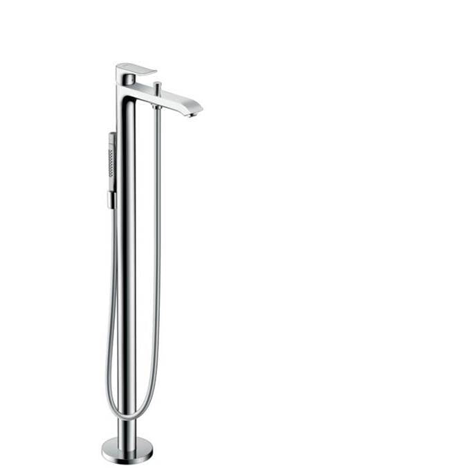 Hansgrohe Metris Freestanding Tub Filler Trim with 1.75 GPM Handshower