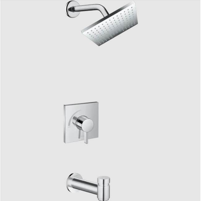 Hansgrohe Vernis Shape Pressure Balance Tub/Shower Set 2.5 GPM