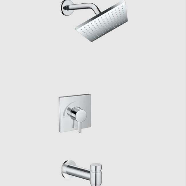 Hansgrohe Vernis Shape Pressure Balance Tub/Shower Set 1.75 GPM
