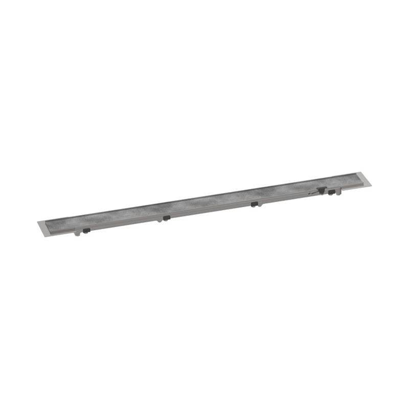 Hansgrohe RainDrain Rock Trim Flex for 31 1/2 Rough Cut to Size and Tileable