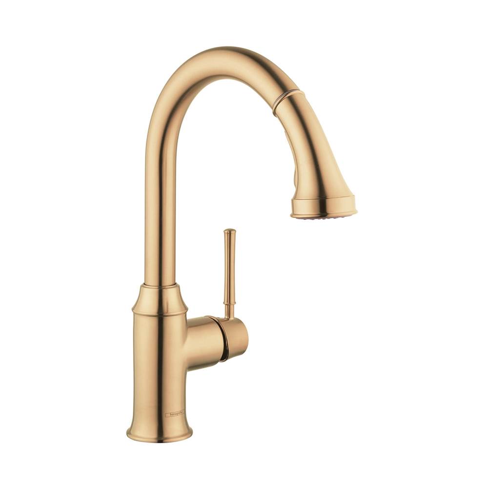 Hansgrohe Talis C HighArc Kitchen Faucet 2-Spray Pull-Down 1.75 GPM