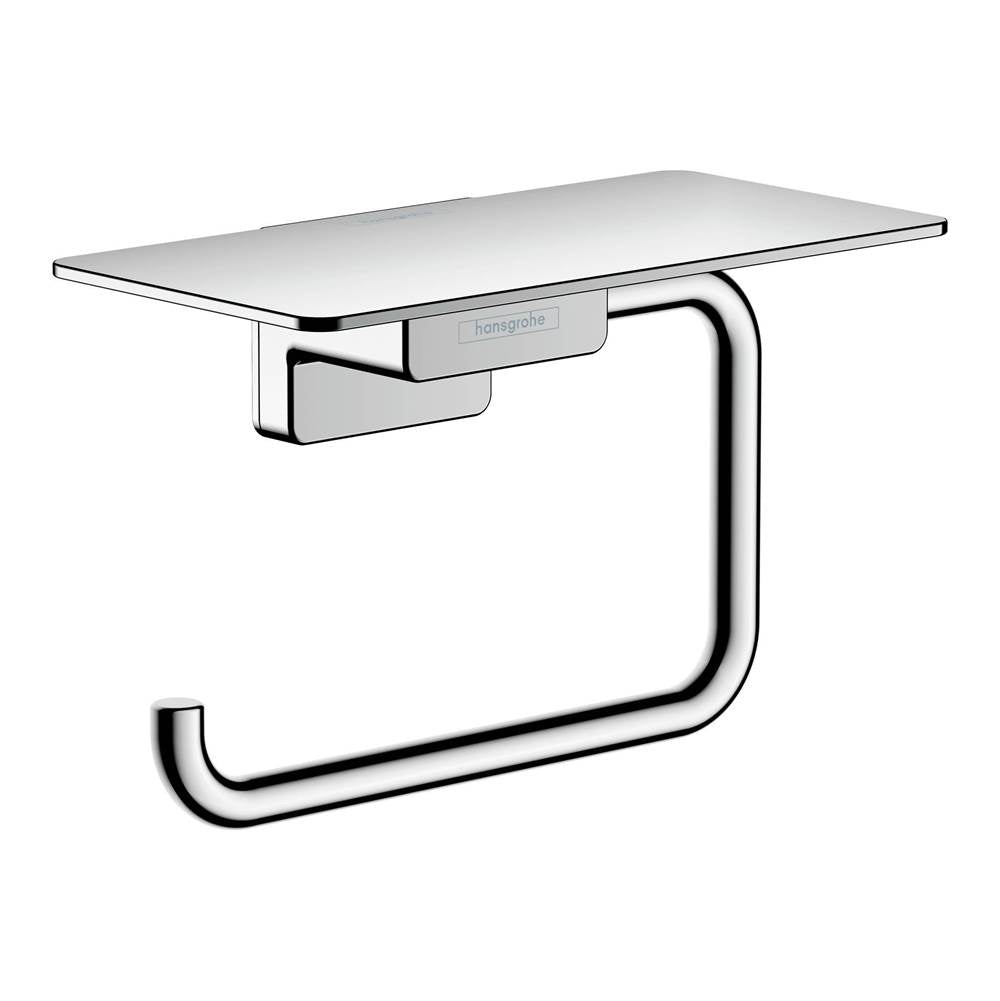 Hansgrohe AddStoris Toilet Paper Holder with Shelf