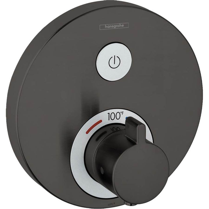 Hansgrohe ShowerSelect S Thermostatic Trim for 1 Function Round