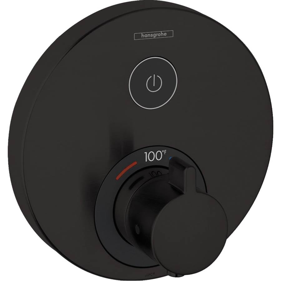 Hansgrohe ShowerSelect S Thermostatic Trim for 1 Function Round