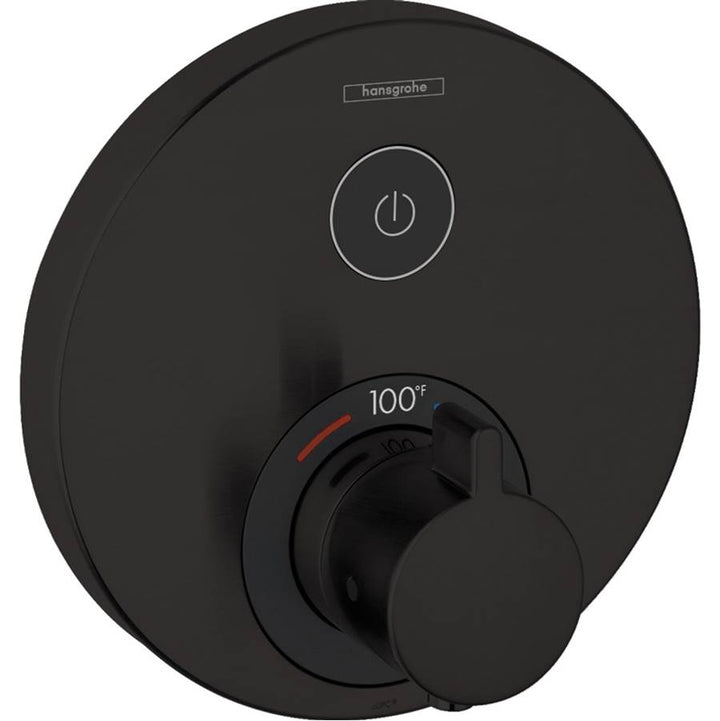 Hansgrohe ShowerSelect S Thermostatic Trim for 1 Function Round