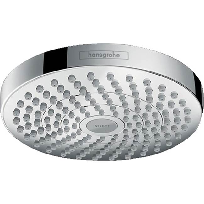 Hansgrohe Croma Select S Showerhead 180 2-Jet 1.5 GPM