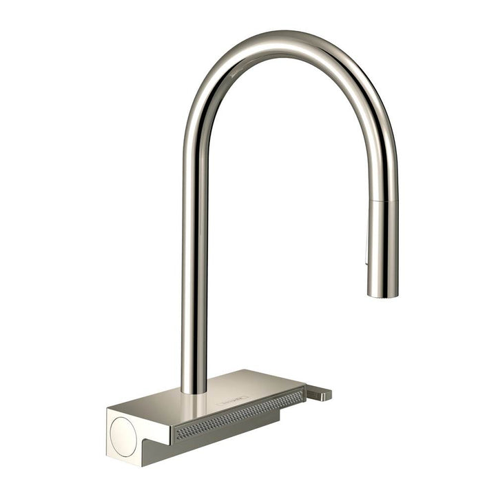Hansgrohe Aquno Select HighArc Kitchen Faucet 3-Spray Pull-Down 1.75 GPM