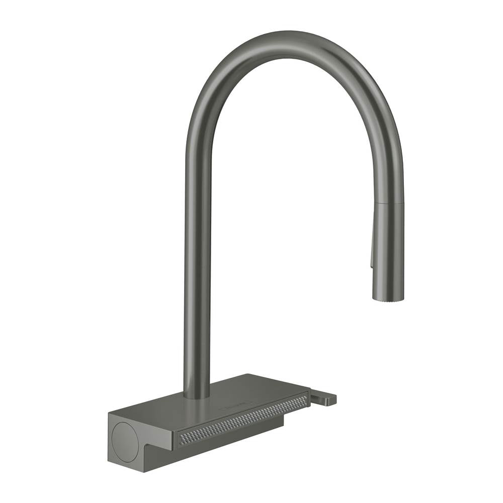 Hansgrohe Aquno Select HighArc Kitchen Faucet 3-Spray Pull-Down 1.75 GPM