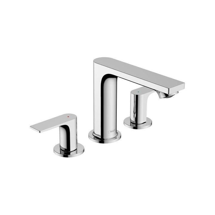 Hansgrohe Rebris E Widespread Faucet 110 with Pop-Up Drain 1.2 GPM