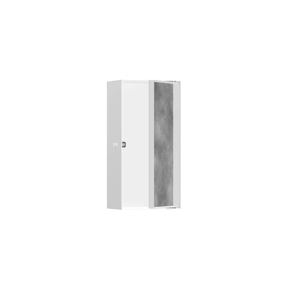 Hansgrohe XtraStoris Rock Wall Niche with Tileable Door 12x 6x 4