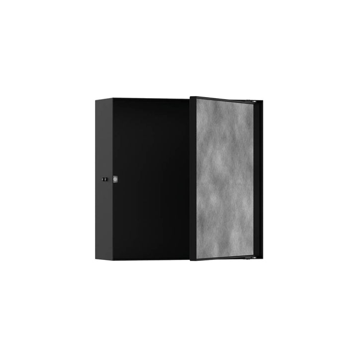 Hansgrohe XtraStoris Rock Wall Niche with Tileable Door 12x 12x 4