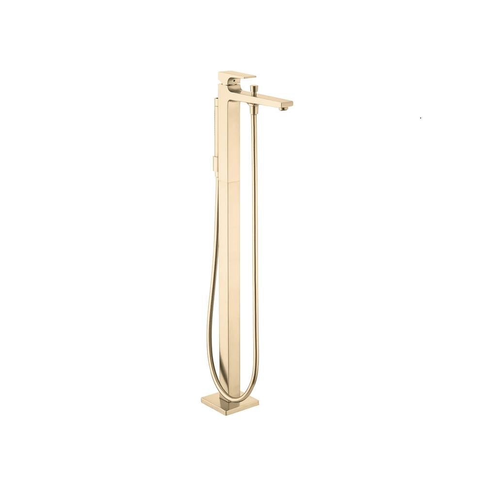 Hansgrohe Metropol Freestanding Tub Filler Trim with Lever Handle and 1.75 GPM Handshower