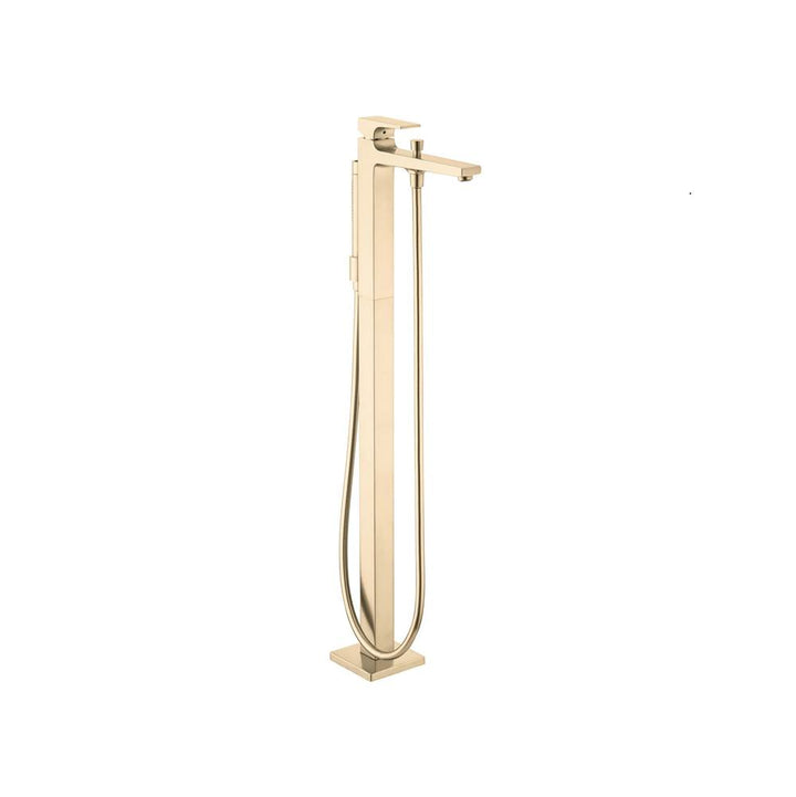 Hansgrohe Metropol Freestanding Tub Filler Trim with Lever Handle and 1.75 GPM Handshower