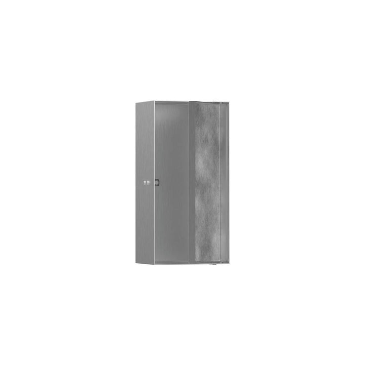 Hansgrohe XtraStoris Rock Wall Niche with Tileable Door 12x 6x 4