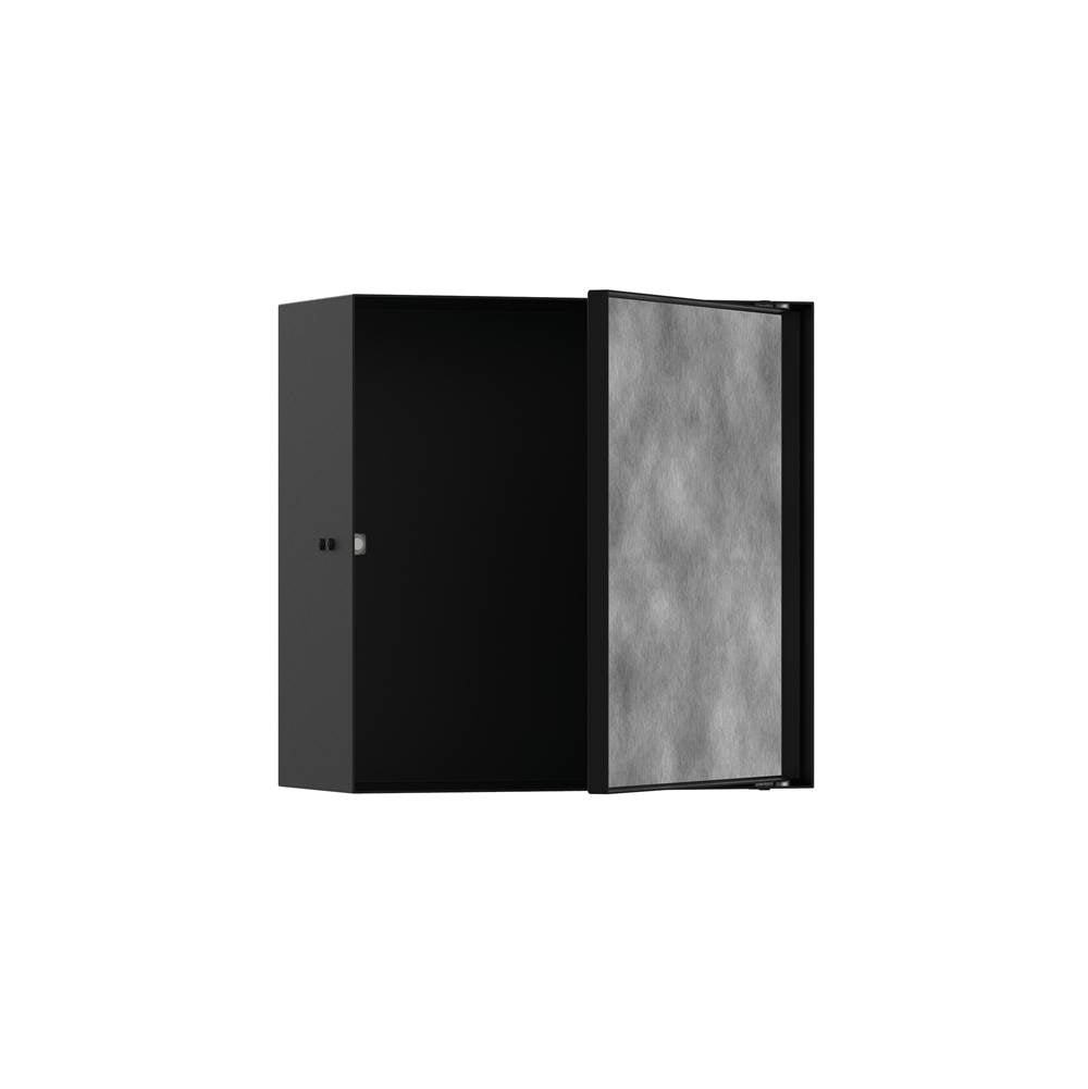 Hansgrohe XtraStoris Rock Wall Niche with Tileable Door 12x 12x 5.5