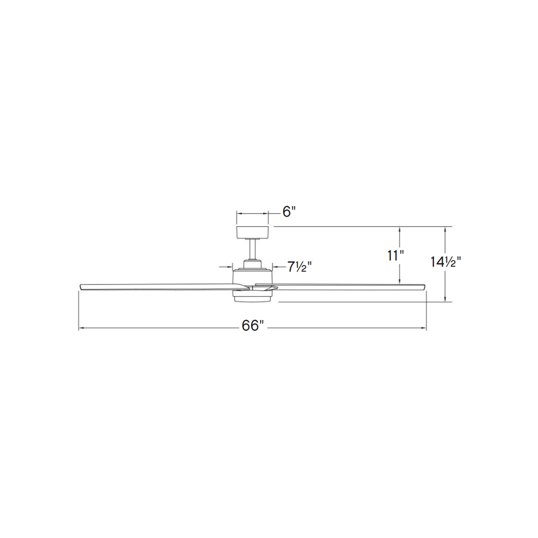 Hinkley Valor Smart Ceiling Fan with Light