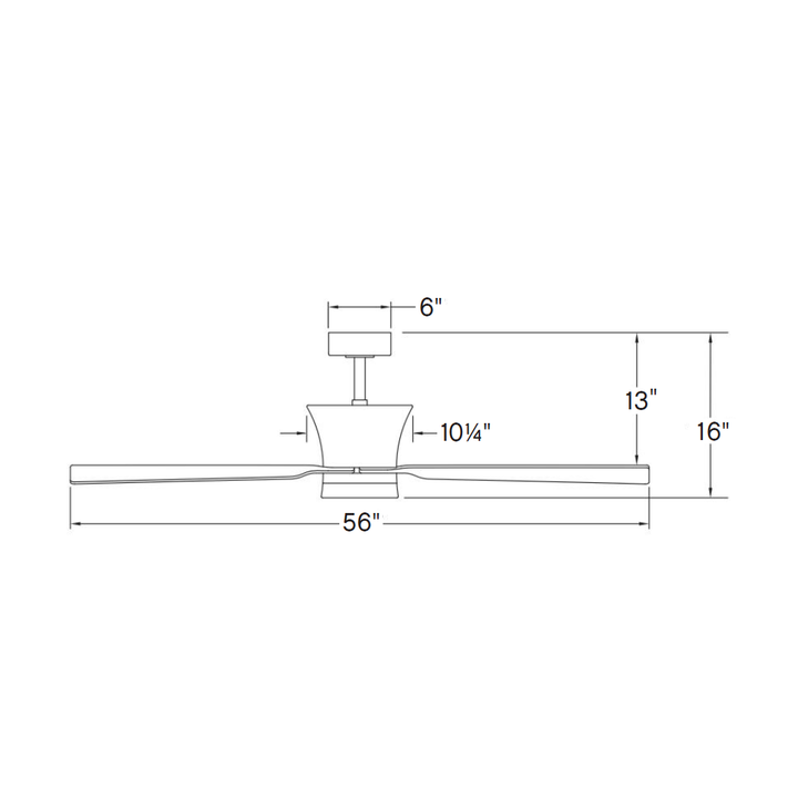 Hinkley Vosh Smart Ceiling Fan with Light